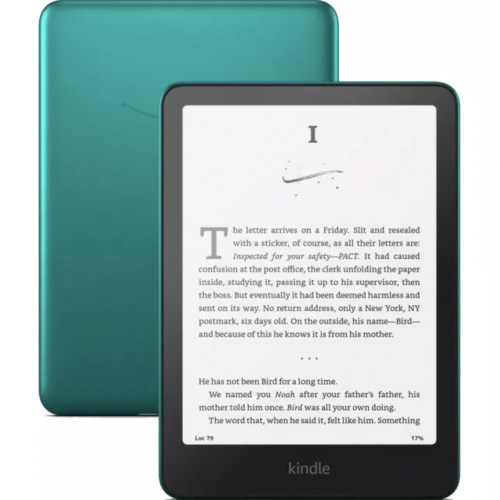 Электронная книга Amazon Kindle Paperwhite Gen 12 WiFi 16 ГБ, Черный/Зеленый