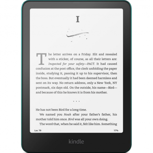Электронная книга Amazon Kindle Paperwhite Gen 12 WiFi 16 ГБ, Черный/Зеленый