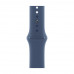 Apple Watch Series SE 2024, 44 мм, Серебристый/Синий Sport Band