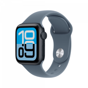 Apple Watch SE 3, 40 мм, Черный/Якорный синий, Sport Band