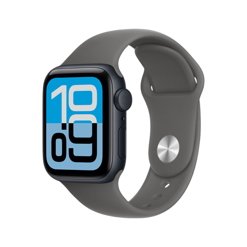 Apple Watch SE 3, 40 мм, Черный/Серый камень, Sport Band