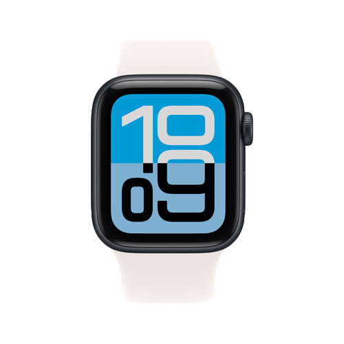 Apple Watch SE 3, 40 мм, Черный/Легкий румянец, Sport Band