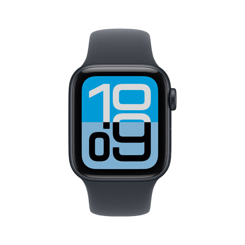 Apple Watch SE 3, 44 мм, Черный, Sport Band