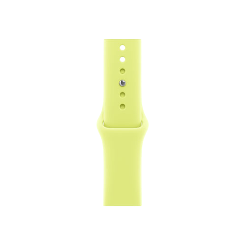 Apple Watch SE 3, 40 мм, Черный/Неоново-желтый, Sport Band