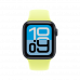 Apple Watch SE 3, 40 мм, Черный/Неоново-желтый, Sport Band