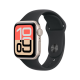 Apple Watch SE 3, 44 мм, Сияющая звезда/Черный, Sport Band