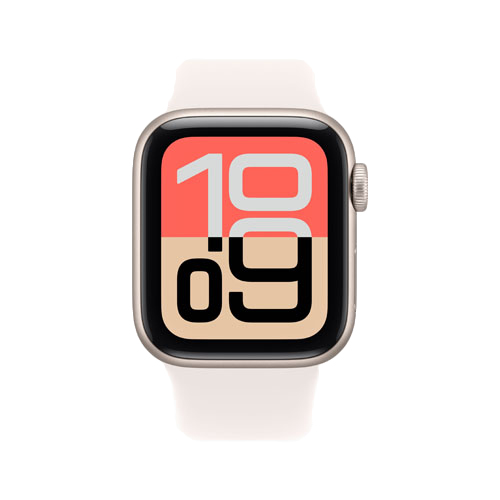 Apple Watch SE 3, 44 мм, Сияющая звезда/Легкий румянец, Sport Band