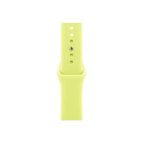Apple Watch SE 3, 44 мм, Сияющая звезда/Неоново-желтый, Sport Band