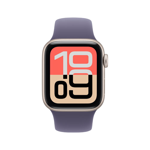 Apple Watch SE 3, 40 мм, Сияющая звезда/Лиловый туман, Sport Band