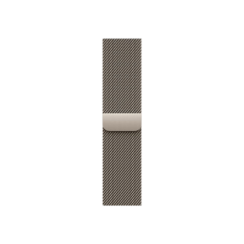Apple Watch Series 11, 46 мм, Бежевый титан, Milanese Loop