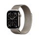 Apple Watch Series 11, 46 мм, Бежевый титан, Milanese Loop