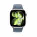 Apple Watch Series 11, 42 мм, Серебристый/Якорный синий, Sport Band
