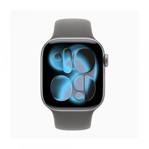 Apple Watch Series 11, 46 мм, Серый космос/Серый камень, Sport Band