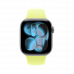 Apple Watch Series 11, 46 мм, Серый космос/Неоново-желтый, Sport Band