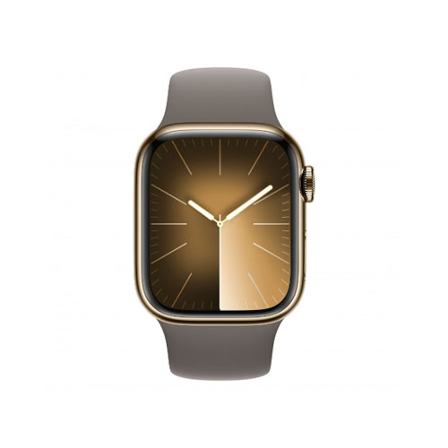 Apple Watch Series 9, 41 мм, Золотой стальной
