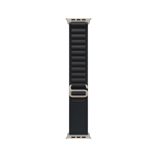 Apple Watch Ultra 3, 49 мм, Натуральный титан/Черный, Alpine Loop