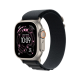 Apple Watch Ultra 3, 49 мм, Натуральный титан/Черный, Alpine Loop