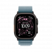 Apple Watch Ultra 3, 49 мм, Черный/Голубой, Alpine Loop