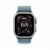 Apple Watch Ultra 3, 49 мм, Натуральный титан/Голубой, Alpine Loop