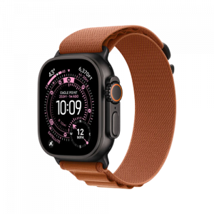 Apple Watch Ultra 3, 49 мм, Черный/Терракота, Alpine Loop