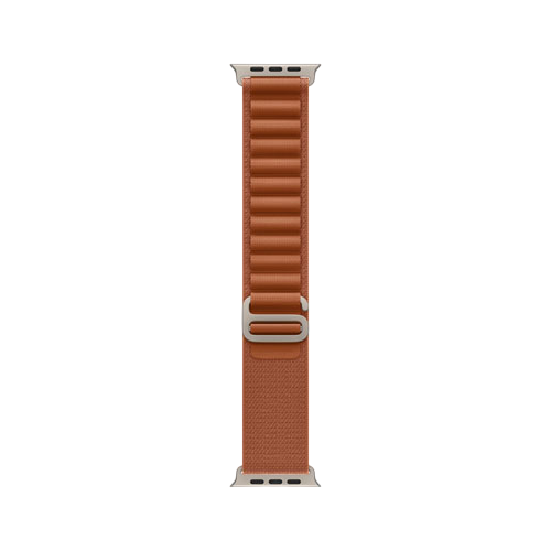 Apple Watch Ultra 3, 49 мм, Натуральный титан/Терракота, Alpine Loop