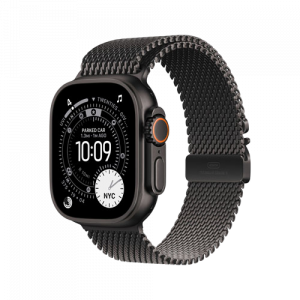 Apple Watch Ultra 3, 49 мм, Черный, Milanese Loop