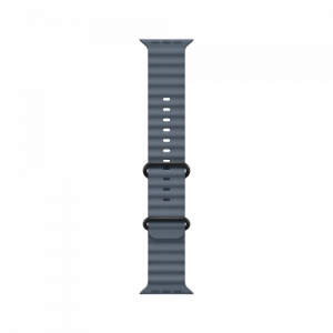 Apple Watch Ultra 3, 49 мм, Черный/Якорный синий, Ocean Band