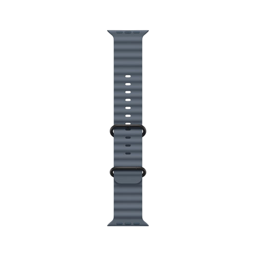 Apple Watch Ultra 3, 49 мм, Черный/Якорный синий, Ocean Band