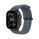 Apple Watch Ultra 3, 49 мм, Черный/Якорный синий, Ocean Band