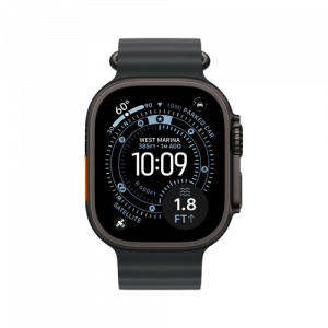 Apple Watch Ultra 3, 49 мм, Черный, Ocean Band