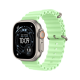 Apple Watch Ultra 3, 49 мм, Натуральный титан/Неоново-зеленый, Ocean Band
