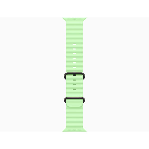 Apple Watch Ultra 3, 49 мм, Черный/Неоново-зеленый, Ocean Band