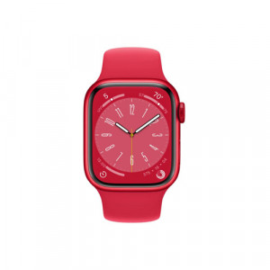 Apple Watch Series 8, 45 мм, Красный, Sport Band