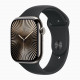 Apple Watch Series 10, 46 мм, M/L, Натуральный титан/Черный Sport Band