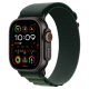 Apple Watch Ultra 2, 49 мм, M, Черный/Темно-зеленый Alpine Loop