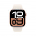 Apple Watch Series 10, 42 мм, S/M, Розовое золото/Сияющая звезда Sport Band