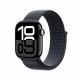 Apple Watch Series 10, 46 мм, Черный/Чернильный Sport Loop