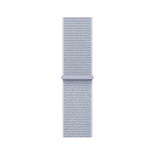 Apple Watch Series 10, 46 мм, Серебристый/Голубое облако Sport Loop