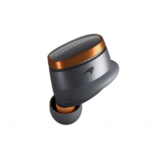 Беспроводные наушники Bowers & Wilkins Pi8, Черный/Оранжевый