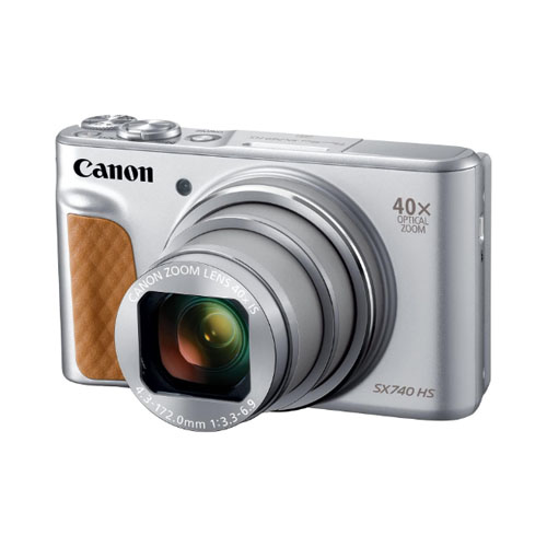 Фотоаппарат Canon PowerShot SX740, Серебристый