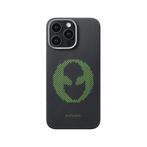 Pitaka Aries Tactile Woven Case Alien для iPhone 16 Pro