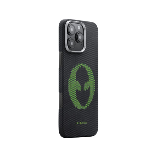 Pitaka Aries Tactile Woven Case Alien для iPhone 16 Pro