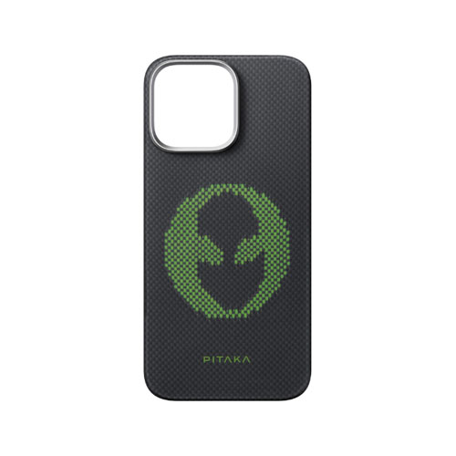 Pitaka Aries Tactile Woven Case Alien для iPhone 16 Pro