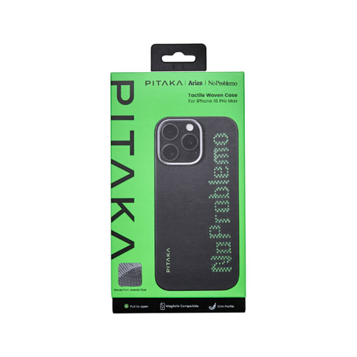 Pitaka Aries Tactile Woven Case NoProblemo для iPhone 16 Pro Max