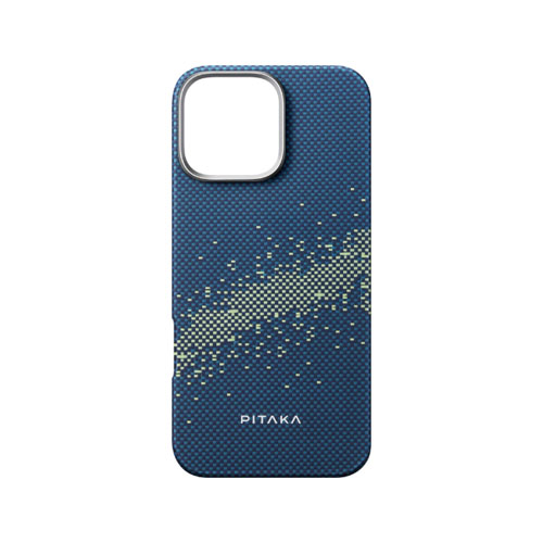 Pitaka StarPeak Tactile Woven case для iPhone 16 Pro, Milky Way Galaxy