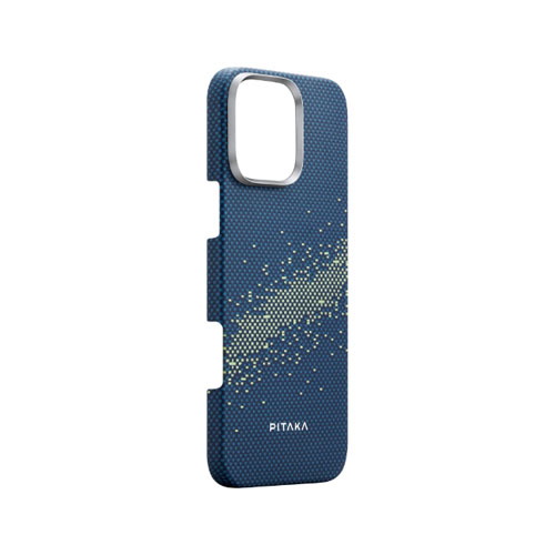 Pitaka StarPeak Tactile Woven case для iPhone 16 Pro, Milky Way Galaxy
