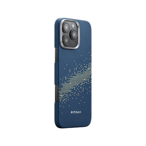 Pitaka StarPeak Tactile Woven case для iPhone 16 Pro, Milky Way Galaxy