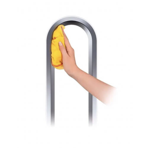 Напольный вентилятор Dyson AM07, Белый/серебристый