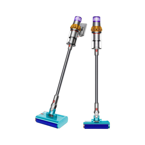 Пылесос Dyson V15s Detect Submarine Vacuum Cleaner SV47, Желтый/Никель