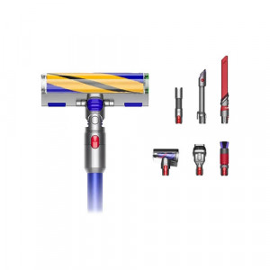 Пылесос Dyson Gen5 Detect Fluffy SV23, Никель/Синий